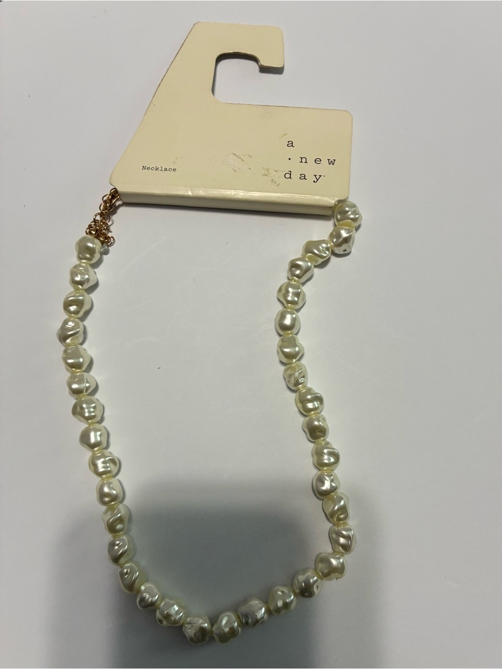 A New Day Baroque Faux Pearl Necklace NEW Target